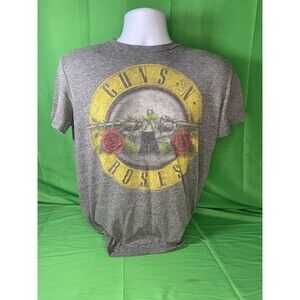 GUNS N ROSES BRAVADO Band Tee  Vintage Style SMALL Size Gray Color